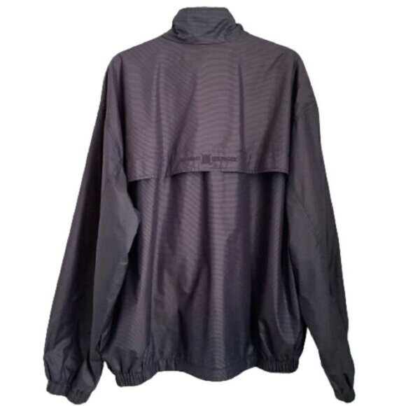 MENS TOMMY HILFIGER NAVY BLUE PINSTRIPED JACKET SIZE XL - Picture 6 of 10